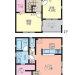 専有面積　100.44m²(間取)