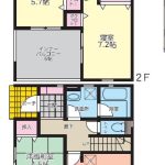 専有面積　108.54m²(間取)